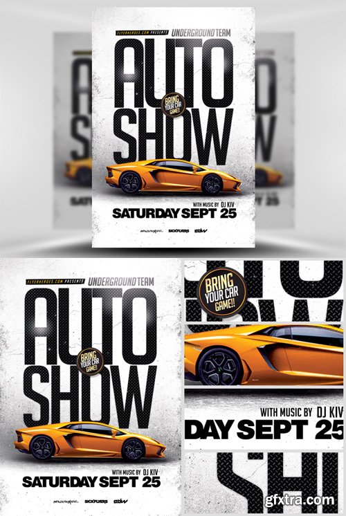 Auto Show Flyer Template