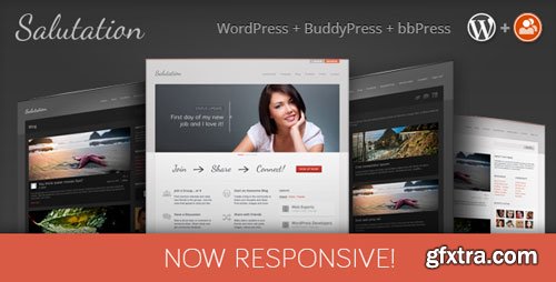 ThemeForest - Salutation v3.0.7 - Responsive WordPress + BuddyPress Theme - 548199