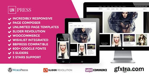 ThemeForest - unPress v2.7 - Magazine - Elegant & Minimalistic - Woocommerce - 7630265