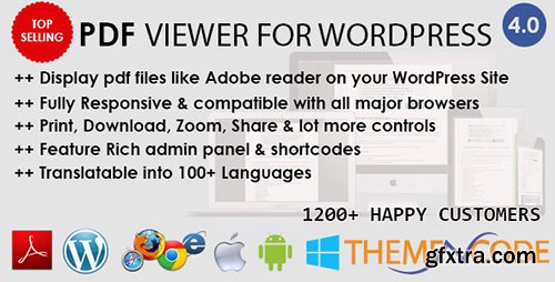 CodeCanyon - PDF viewer for WordPress v4.0 - 8182815