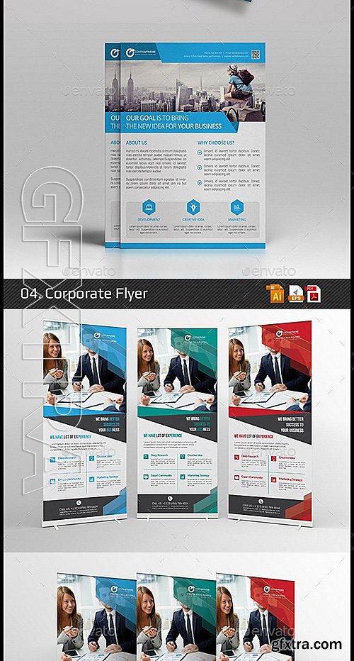 GraphicRiver - Corporate Branding Template Bundle 12801012