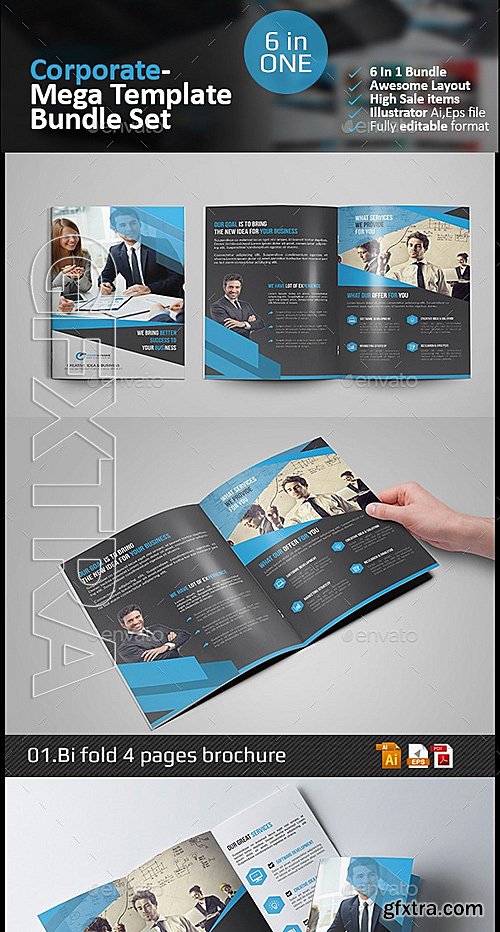 GraphicRiver - Corporate Branding Template Bundle 12801012