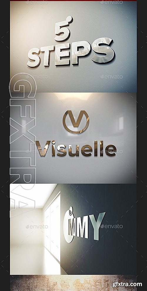 GraphicRiver - Corporate Logo Mock-up Bundle 12443583