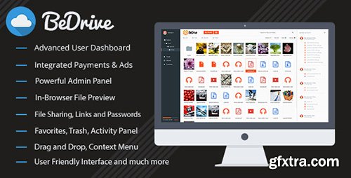 CodeCanyon - BeDrive v1.0 - File Sharing and Cloud Storage - 12700384