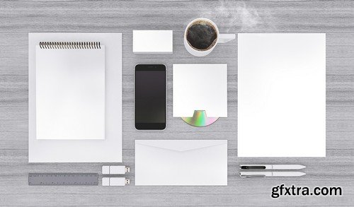 Stock Photos - Corporate branding mock-up Templates For your Company 5, 40xJPG