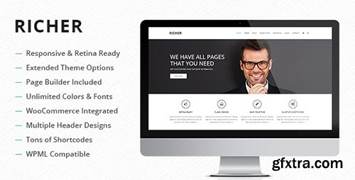 ThemeForest - Richer v2.5.1 - Responsive Multi-Purpose Theme - 7840229