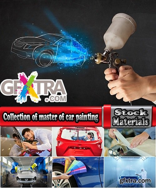 Collection of master of car painting car repair technical assistance sprayer spray 25 HQ Jpeg