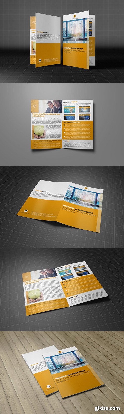 CM - Creative Bifold Business Brochure 275023