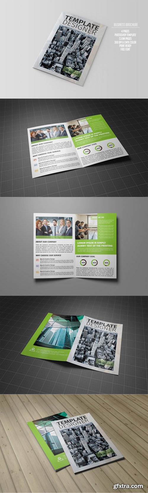 CM - Bifold Corporate Brochure Template 197948