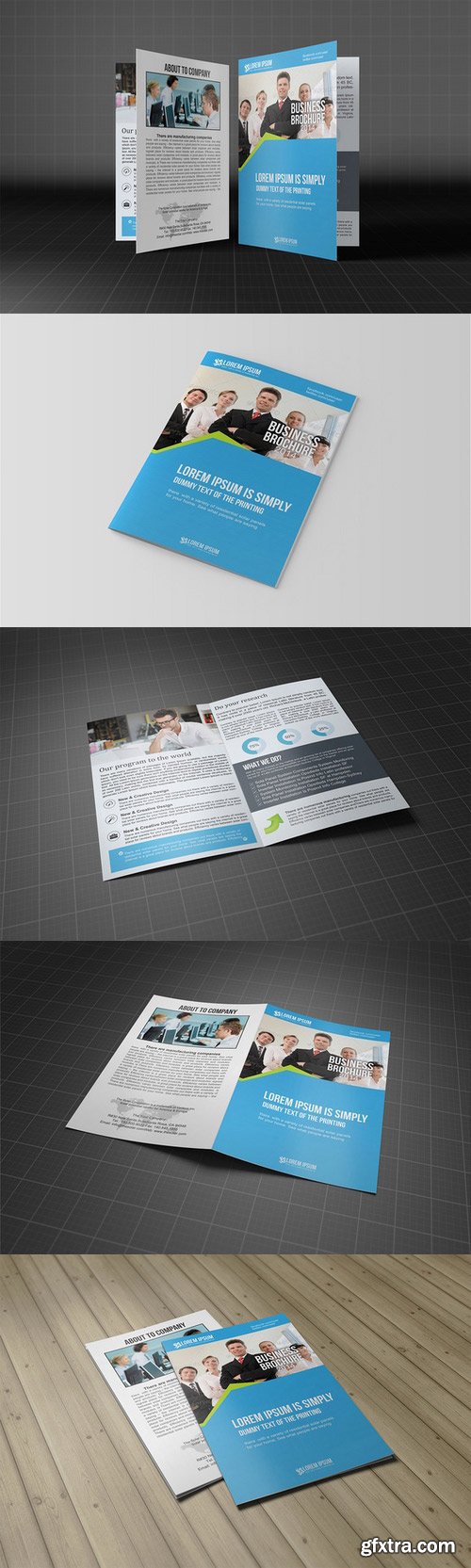 CM - Business Brochure Bifold Template 210933