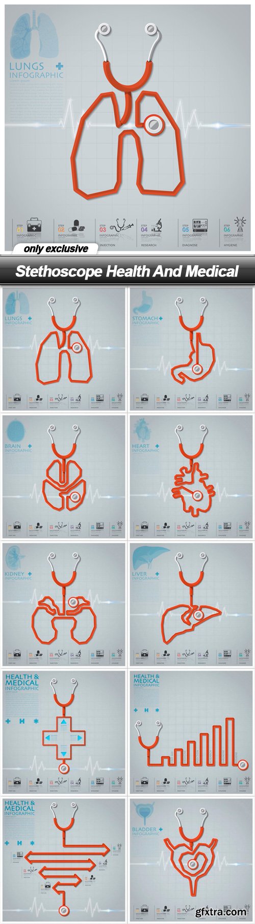 Stethoscope Health And Medical - 10 EPS