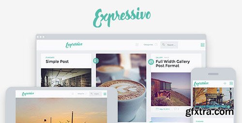 ThemeForest - Expressivo v1.1 - Lifestyle Masonry WP Blog Theme - 7743326