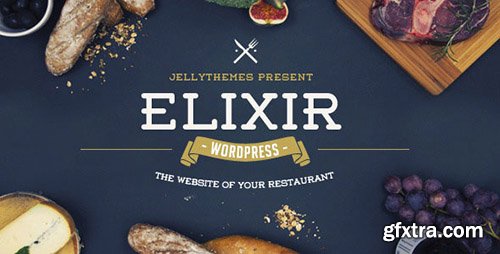 ThemeForest - Elixir v1.3 - Restaurant WordPress Theme - 11209083