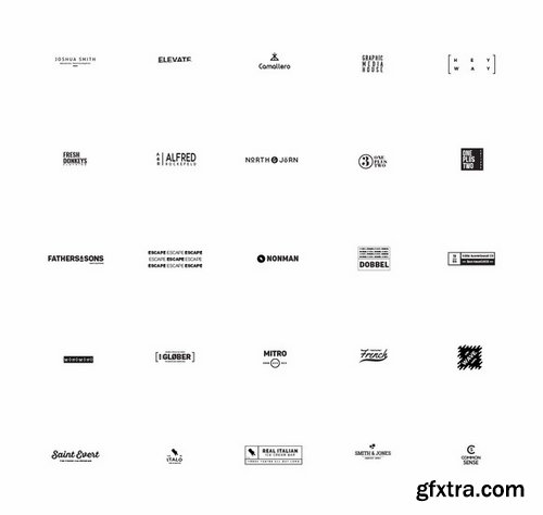 CM - [Pack 03] 25 Modern Logo Templates 319904