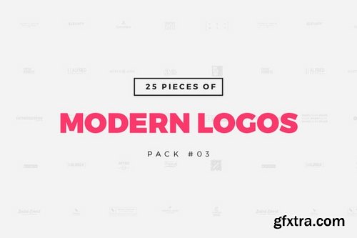 CM - [Pack 03] 25 Modern Logo Templates 319904