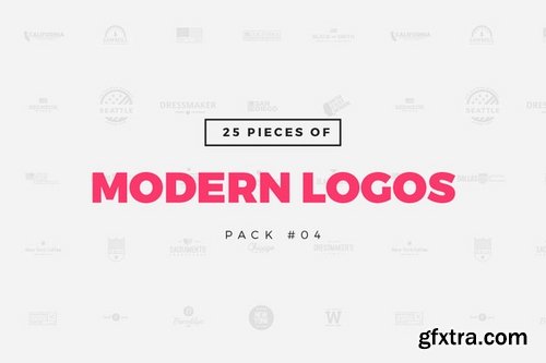 CM - [Pack 04] 25 Modern Logo Templates 322784