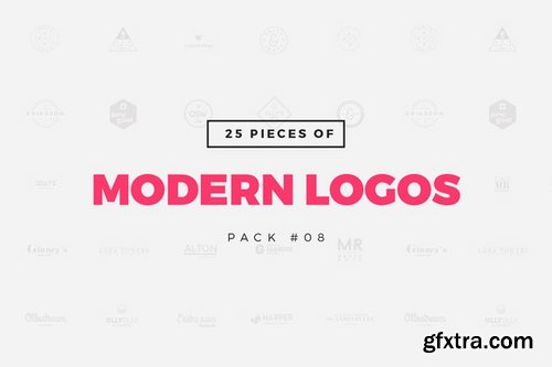 CM - [Pack 08] 25 Modern Logo Templates 322789