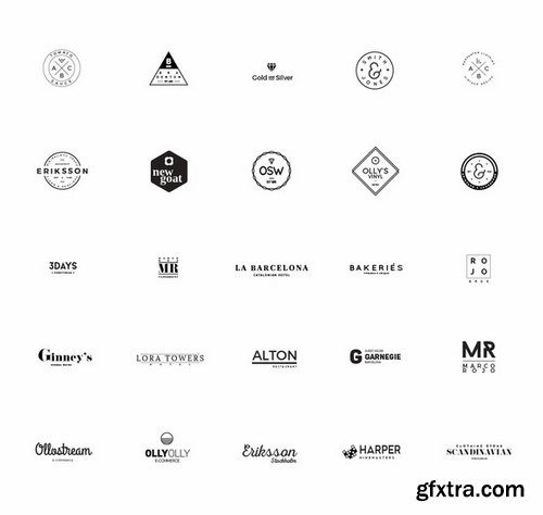 CM - [Pack 08] 25 Modern Logo Templates 322789