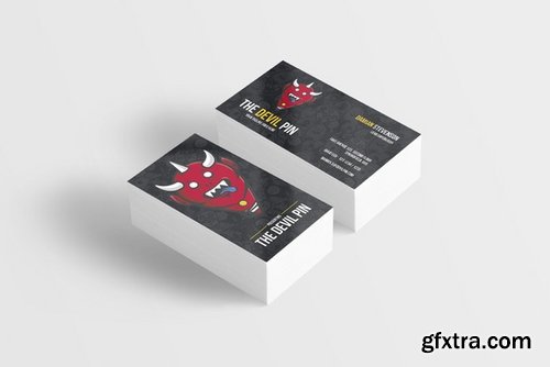 CM - Devil Pin Monster Business Card 363374