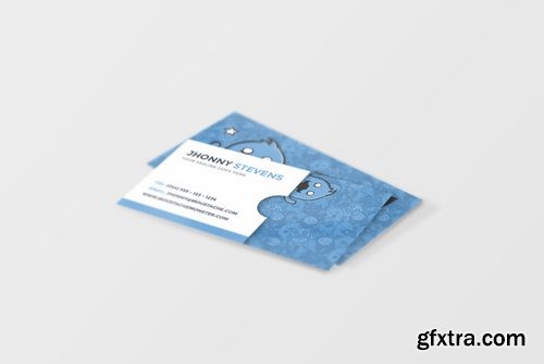 CM - Moustache Monster Business Card 363377