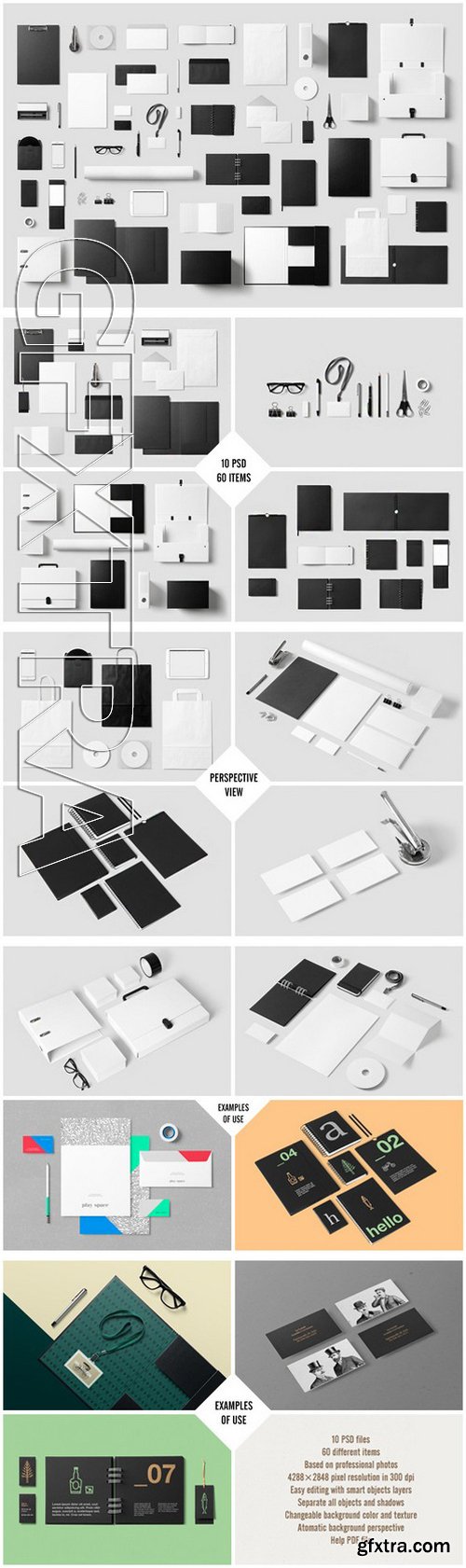 CM - Corporate Stationery / Mock-Up 100867