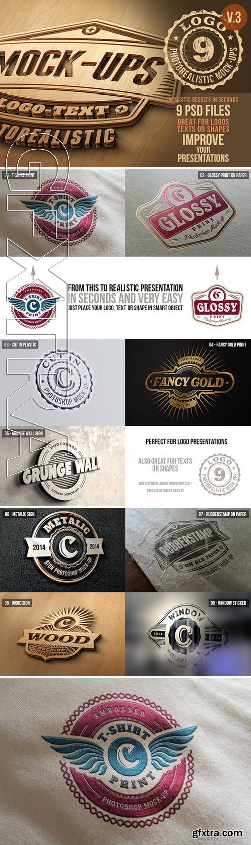 CM - Photorealistic Logo Mock-Ups Vol.3 17863