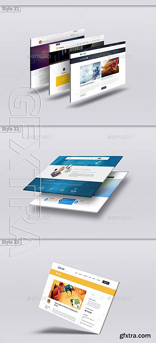 GraphicRiver - 3D Desktop Screen Mock-Ups 12521745