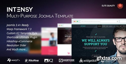 ThemeForest - Intensy v1.0 - Multipurpose Joomla 3.4 Template - 12336541