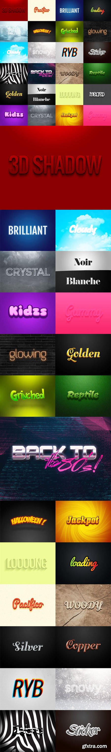 35 Professional Photoshop Text Effects