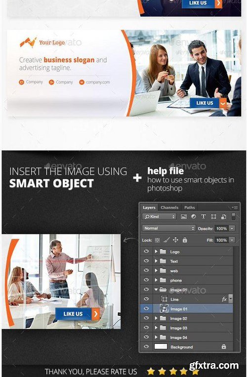 Graphicriver Corporate Facebook Covers Bundle 12 Designs 12414172