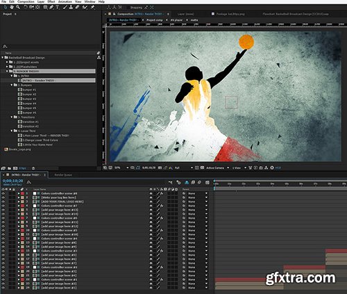 Videohive Basketball Broadcast Design 12150762/