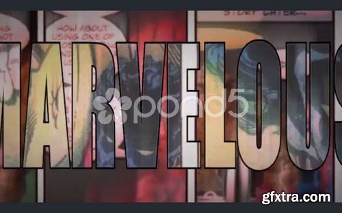 pond5 - Marvelous - A Marvel Superhero & Comic Themed Intro Opener. Marvel Theme Style