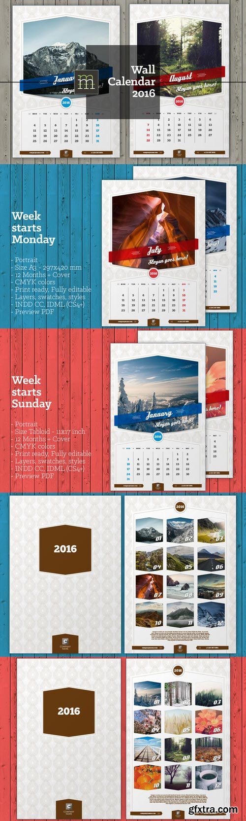 CM - Wall Calendar 2016 361973