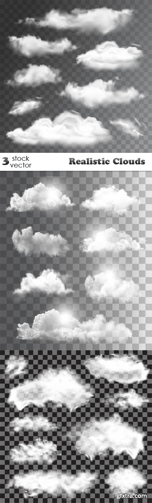 Vectors - Realistic Clouds