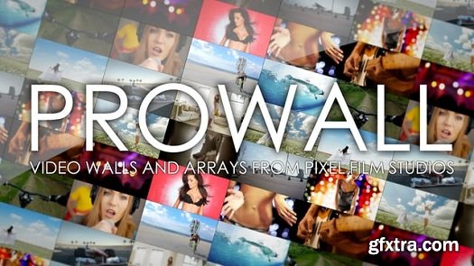 ProWall: Volume 1 - Video Wall Styles - FCPX Plugin (Mac OS X)