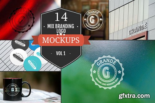 CM Branding Logo Mockups Vol.1 - 358489