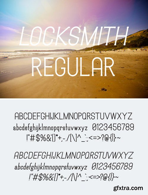 Locksmith Regular font