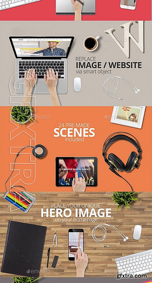 GraphicRiver - Hero Mockup Toolkit 12413051