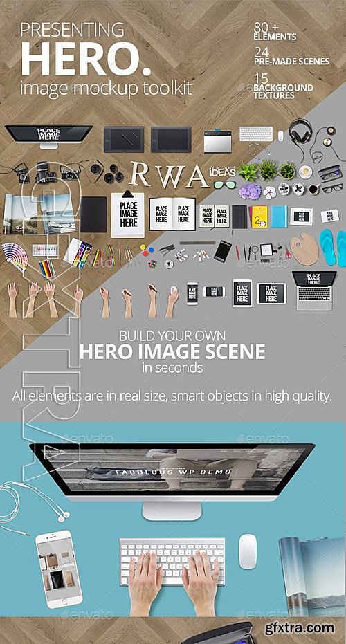 GraphicRiver - Hero Mockup Toolkit 12413051