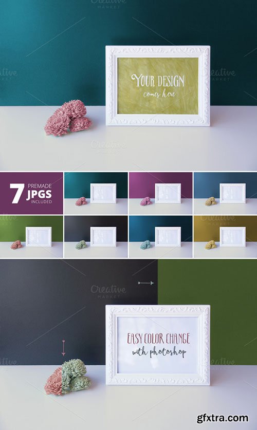 CM Picture Frame Mockups -50% ValuePack 365895