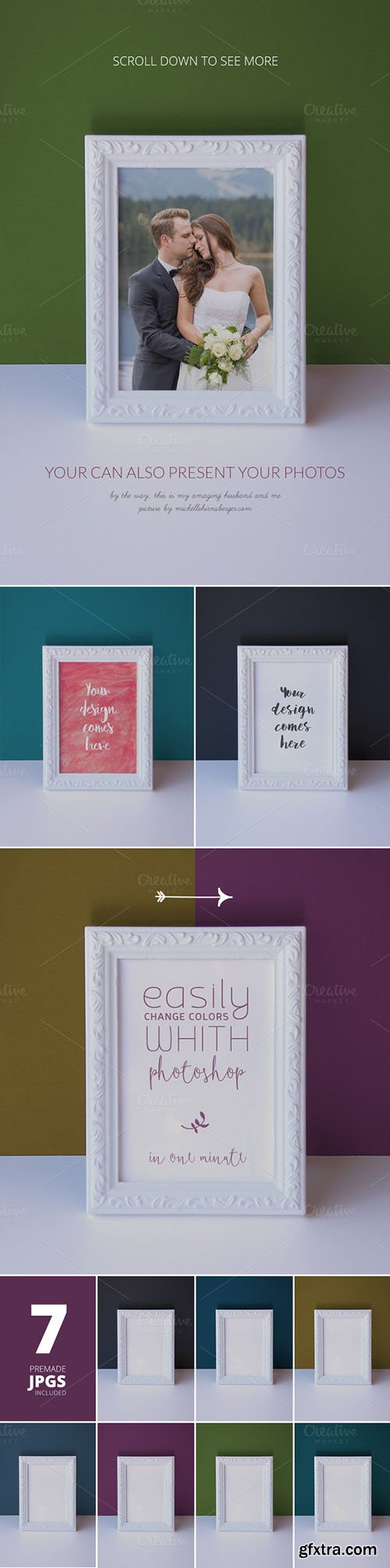 CM Picture Frame Mockups -50% ValuePack 365895