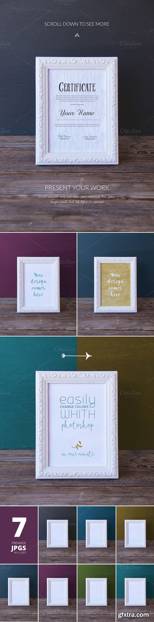 CM Picture Frame Mockups -50% ValuePack 365895