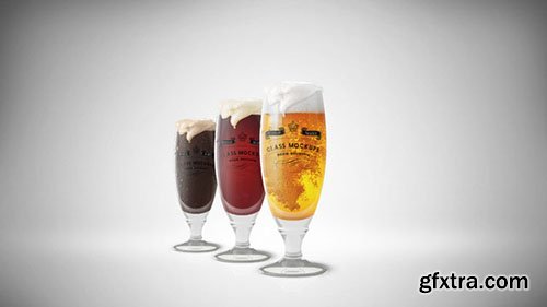 CM Glass Mockup - Beer Glass Mockup 6 - 367047