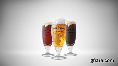 CM Glass Mockup - Beer Glass Mockup 6 - 367047