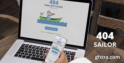 ThemeForest - 404 Sailor v1.0 - Responsive Animated 404 Page - 12428543