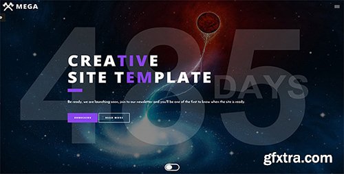 ThemeForest - MEGA v1.0 - Creative Coming Soon Template - 12439660