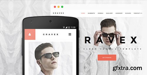 ThemeForest - Gravex v1.0.0 - Joomla Business Template - 10450473