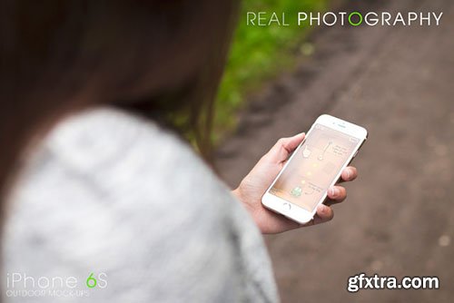 СМ iPhone 6S Outdoor Mock-Ups 367615