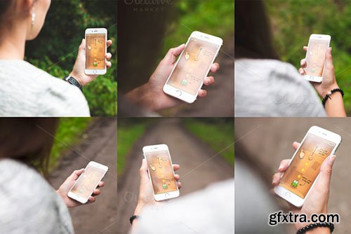 СМ iPhone 6S Outdoor Mock-Ups 367615