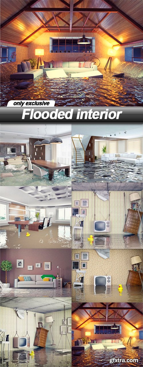Flooded interior - 8 UHQ JPEG
